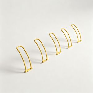 Bicycle Bike Parking Rack Spiral Design Tube Frame Powder Coated Steel Simple Park Bank School Support