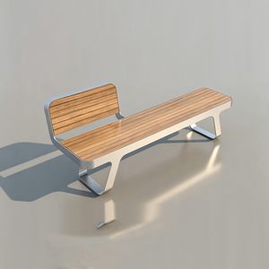 All Weather Personalized Solar Bench Outdoor Bench Park Bench