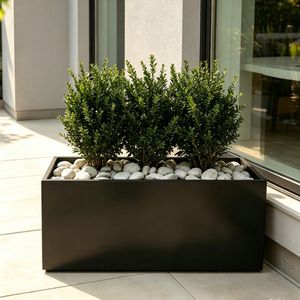 Rectangular Metal Outdoor Garden Planter Box Wholesale Price