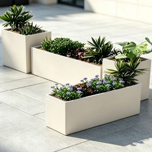 Custom Stainless Steel Metal Garden Decorative Planter Garden Raised Bed