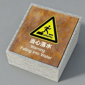 OEM ODM Durable Waterproof Galvanized Steel for Plaza Roadside Road Traffic Safety Sign